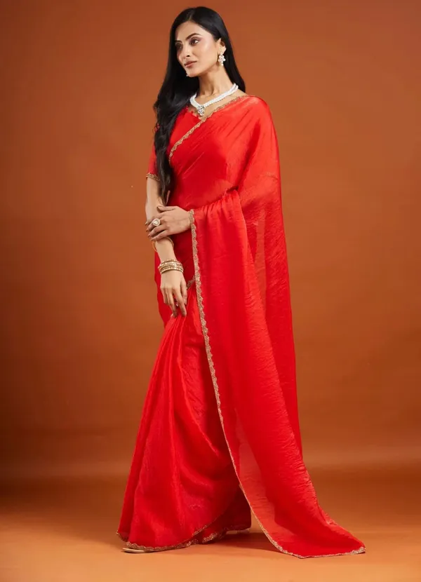 Fandy_red_chiffon_silk_trending_saree