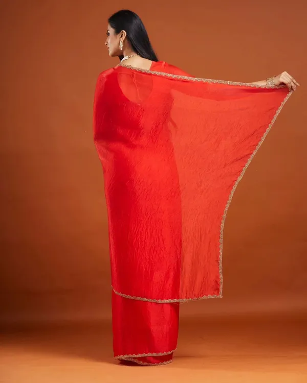 Fandy_red_chiffon_silk_trending_saree