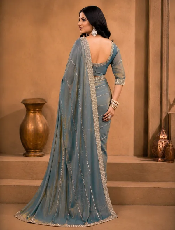 MOST_TRENDING_ELEGANT_GREY_COLOUR_SAREE
