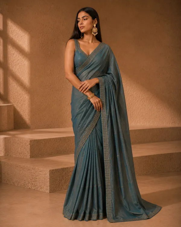 MOST_TRENDING_GREY_COLOUR_SAREE