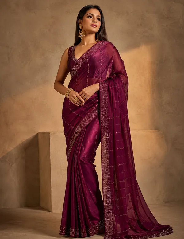 MOST_TRENDING_WINE_COLOUR_SAREE