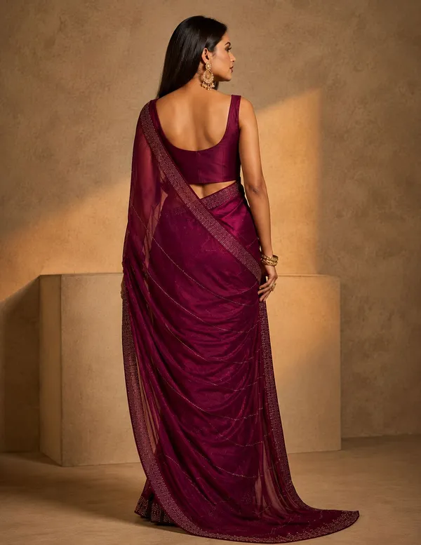MOST_TRENDING_WINE_COLOUR_SAREE