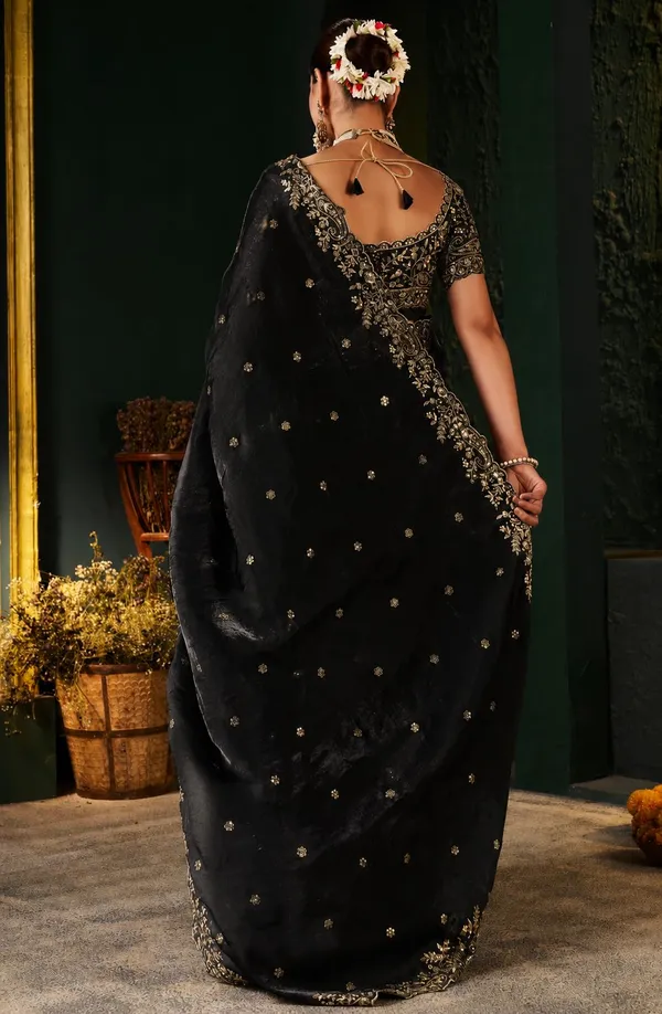 Royal_Black_Embroidered_Silk_Saree_with_Designer_Blouse_&_Zari_Border