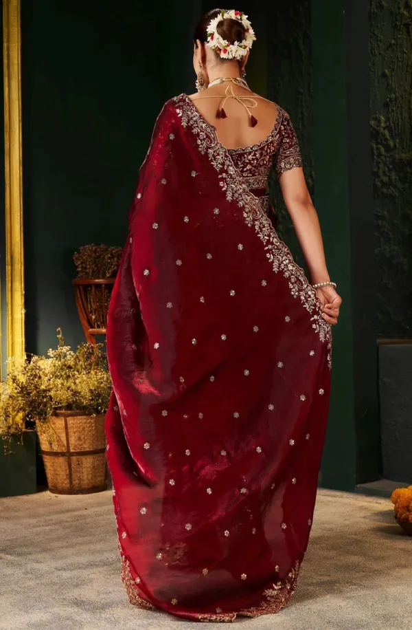 Royal_Maroon_Embroidered_Silk_Saree_with_Designer_Blouse_&_Zari_Border
