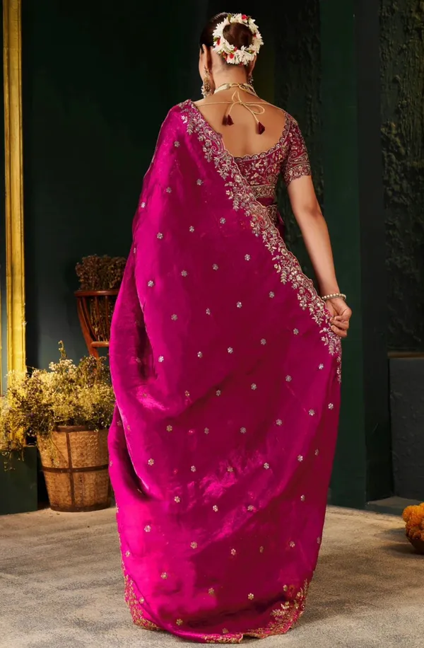 Royal_Pink_Embroidered_Silk_Saree_with_Designer_Blouse_&_Zari_Border