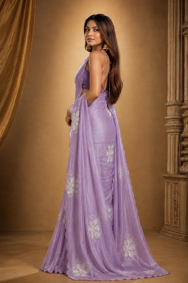 TRENDING_HEAVY_SEQUENS_BUTA_LOVENDAR_SAREE