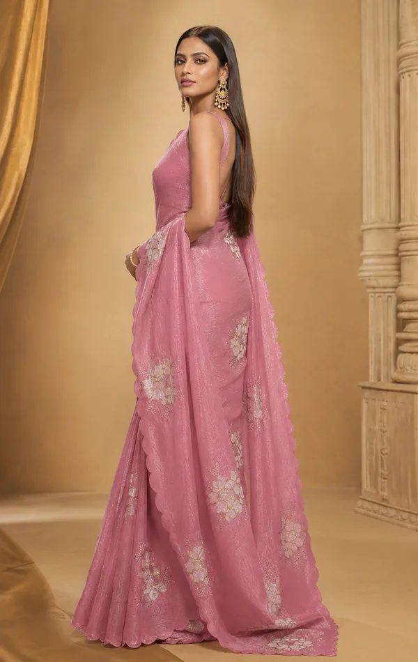 TRENDING_HEAVY_SEQUENS_BUTA_PINK_SAREE