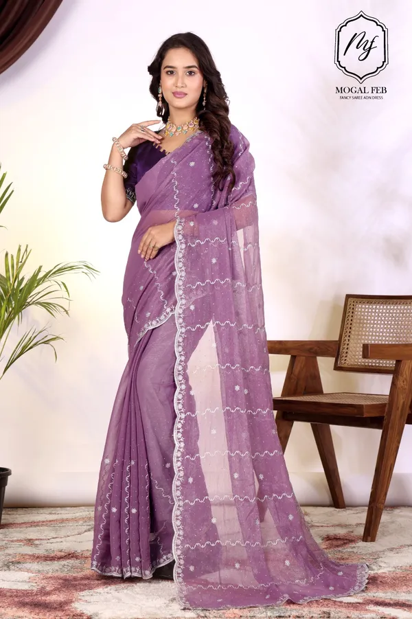 Purple_Silk_Stylish_Saree_For_Women
