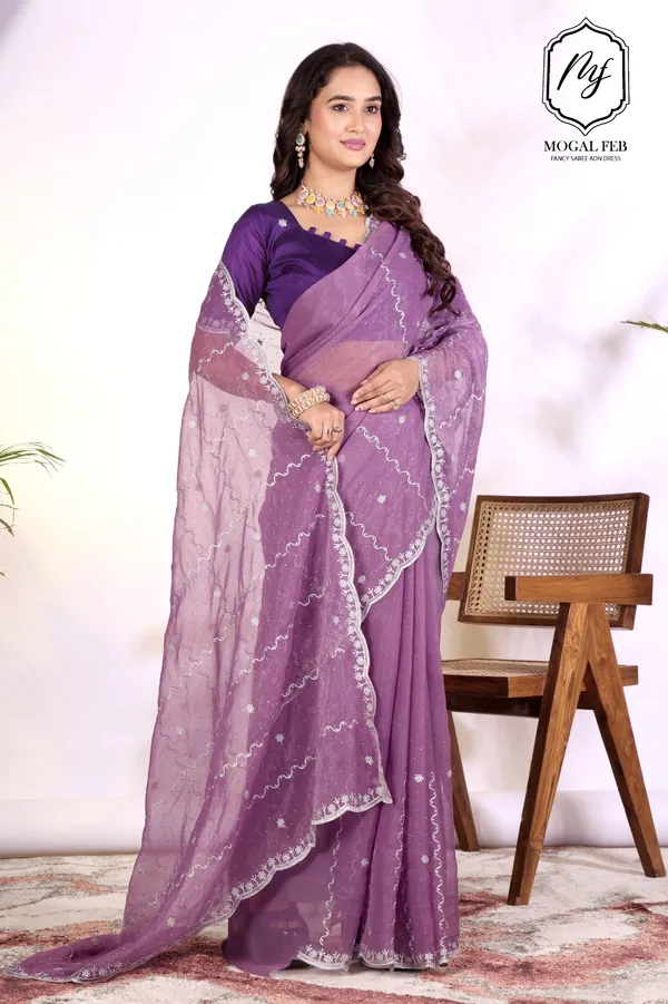 Purple_Silk_Stylish_Saree_For_Women