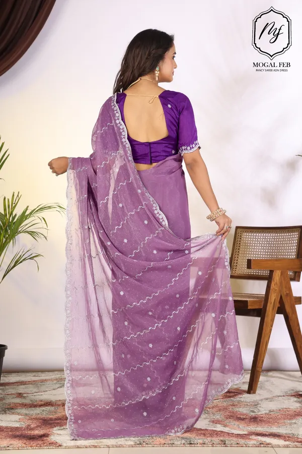 Purple_Silk_Stylish_Saree_For_Women