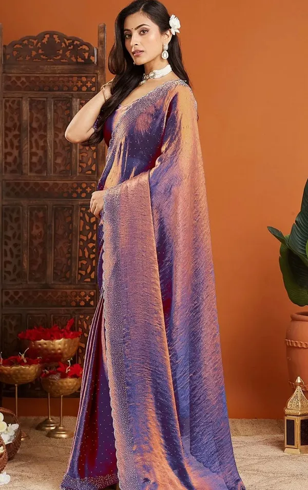 Trendiing✨_Premium_Soft_Chiffon_Silk_Saree_✨