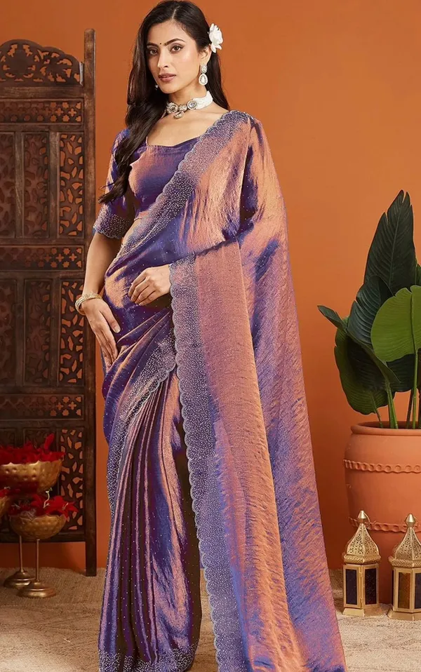 Trendiing✨_Premium_Soft_Chiffon_Silk_Saree_✨