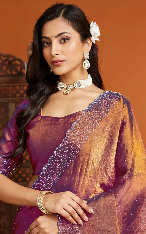 Trendiing✨_Premium_Soft_Chiffon_Silk_Saree_✨