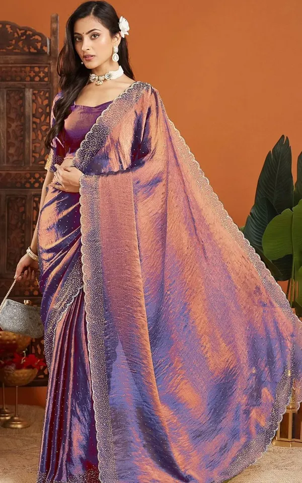 Trendiing✨_Premium_Soft_Chiffon_Silk_Saree_✨