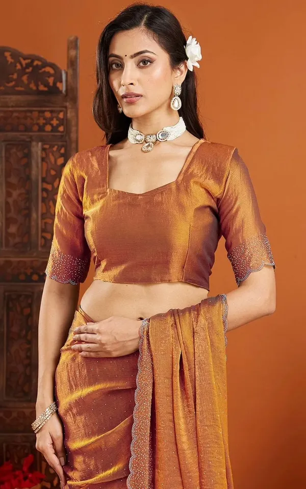 Trendiing✨_Premium_Soft_Chiffon_Silk_Saree_✨