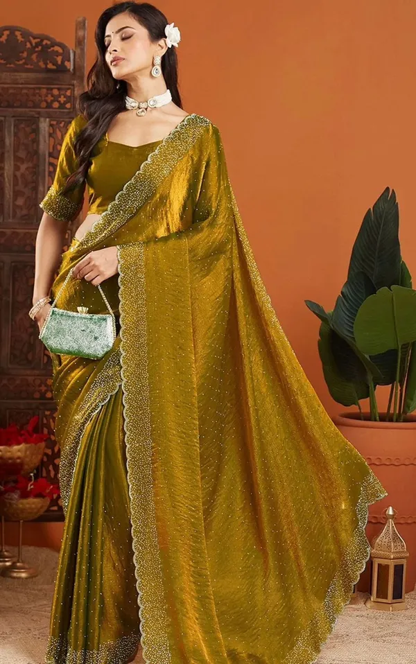 Trendiing✨_Premium_Soft_Chiffon_Silk_Saree_✨_