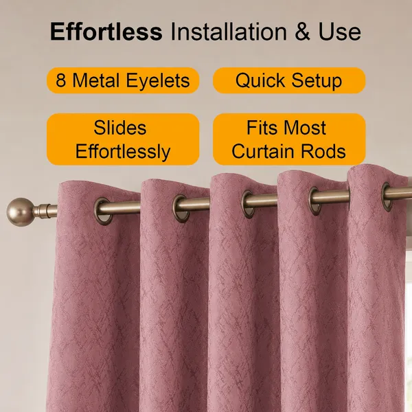 Murique_Blush_Pink_Textured_85-90%_Room_Darkening_Blackout_Window_&_Door_Curtains_with_Tiebacks_for_Living_Room_&_Bedroom_-_7_Feet_(Pack_of_2)
