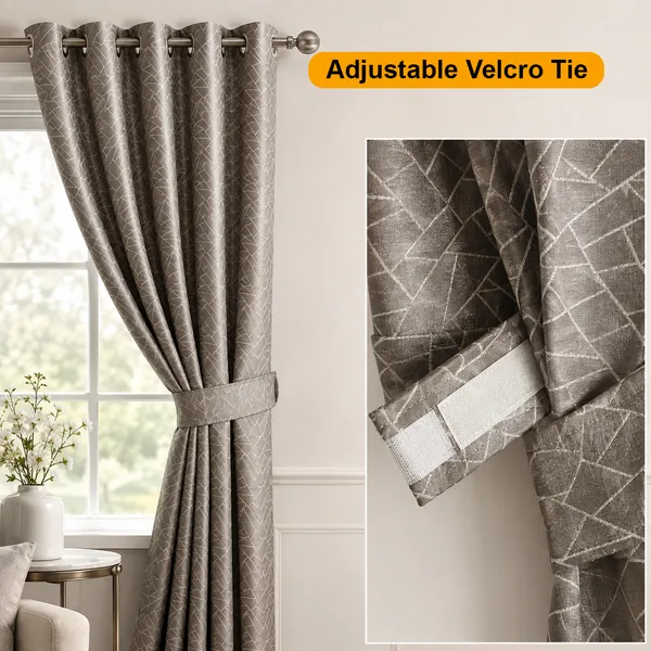 Murique_Geometric_Line_Grey_85-90%_Room_Darkening_Blackout_Window_&_Door_Curtains_with_Tiebacks_for_Living_Room_&_Bedroom_-_7_Feet_(Pack_of_2)