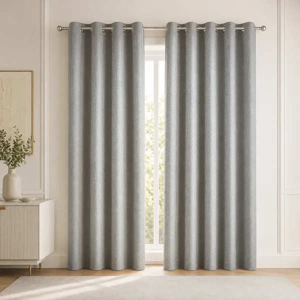 Murique_Ash_Grey_Textured_85-90%_Room_Darkening_Blackout_Window_Curtains_with_Tiebacks_for_Living_Room_&_Bedroom_-_7_Feet_(Pack_of_2)
