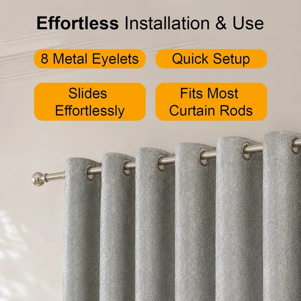Murique_Ash_Grey_Textured_85-90%_Room_Darkening_Blackout_Window_Curtains_with_Tiebacks_for_Living_Room_&_Bedroom_-_7_Feet_(Pack_of_2)