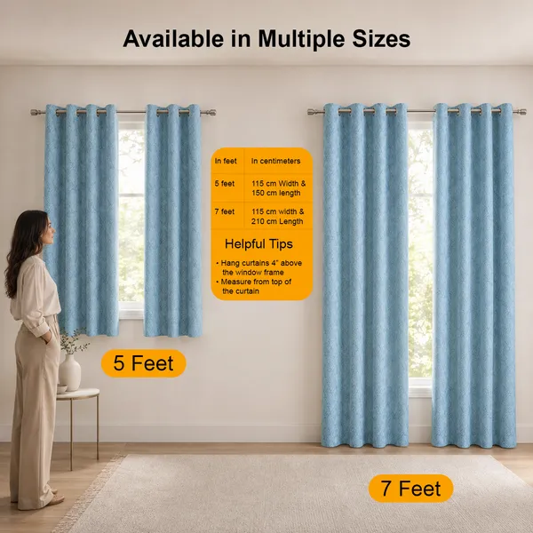 Murique_Ice_Blue_Textured_85-90%_Room_Darkening_Blackout_Window_&_Door_Curtains_with_Tiebacks_for_Living_Room_&_Bedroom_-_7_Feet_(Pack_of_2)
