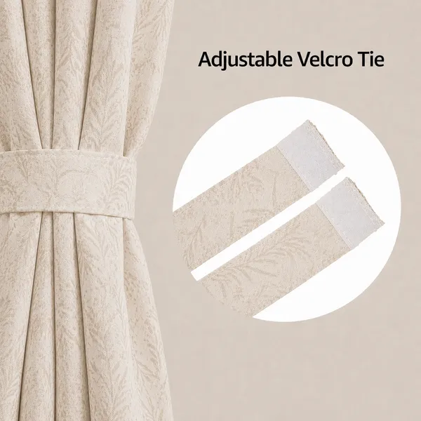 Murique_Neutral_Cream_Textured_100%_Blackout_Window_&_Door_Curtains_with_Tiebacks_for_Living_Room_&_Bedroom_-_7_Feet_(Pack_of_2)