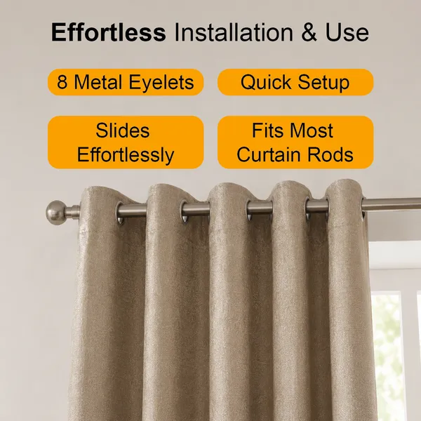 Murique_Warm_Beige_Textured_85-90%_Room_Darkening_Blackout_Window_&_Door_Curtains_with_Tiebacks_for_Living_Room_&_Bedroom_-_7_Feet_(Pack_of_2)