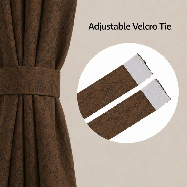 Murique_Rich_Brown_Textured_100%_Blackout_Window_&_Door_Curtains_with_Tiebacks_for_Living_Room_&_Bedroom_-_7_Feet_(Pack_of_2)