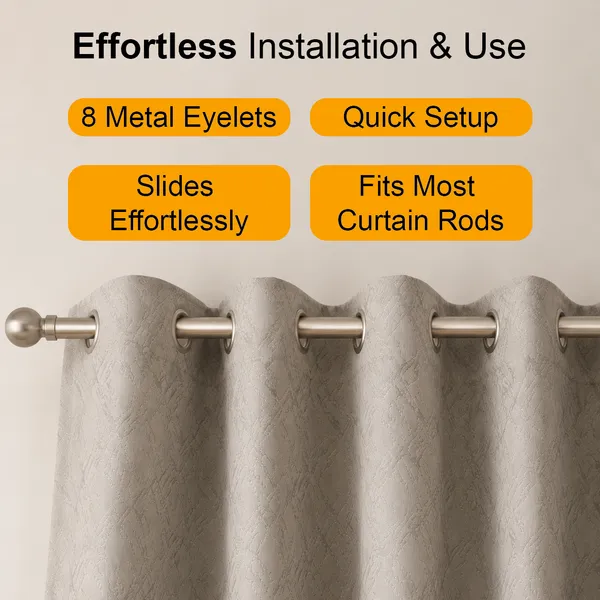 Murique_Embossed_Floral_Beige_85-90%_Room_Darkening_Blackout_Window_&_Door_Curtains_with_Tiebacks_for_Living_Room_&_Bedroom_-_7_Feet_(Pack_of_2)