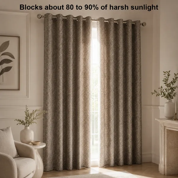 Murique_Geometric_Line_Grey_85-90%_Room_Darkening_Blackout_Window_&_Door_Curtains_with_Tiebacks_for_Living_Room_&_Bedroom_-_7_Feet_(Pack_of_2)