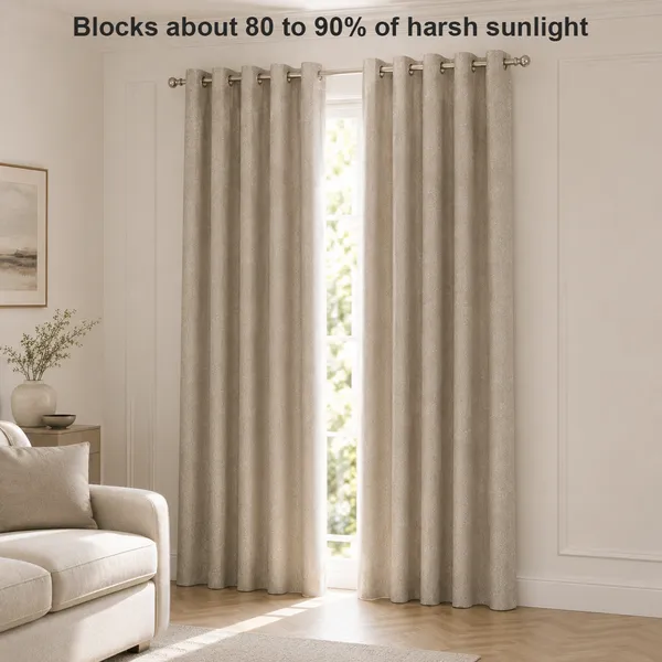 Murique_Soft_Oat_Beige_85-90%_Room_Darkening_Blackout_Window_&_Door_Curtains_with_Tiebacks_for_Living_Room_&_Bedroom_-_7_Feet_(Pack_of_2)