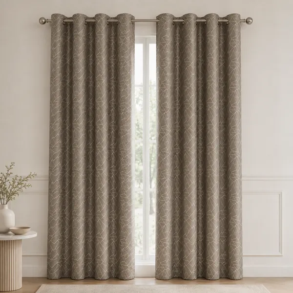 Murique_Geometric_Line_Grey_85-90%_Room_Darkening_Blackout_Window_&_Door_Curtains_with_Tiebacks_for_Living_Room_&_Bedroom_-_7_Feet_(Pack_of_2)