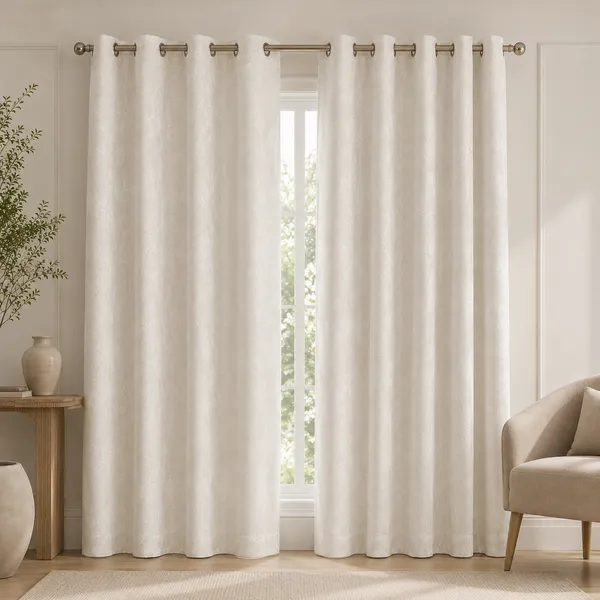 Murique_Pure_White_Solid_85-90%_Room_Darkening_Blackout_Window_&_Door_Curtains_with_Tiebacks_for_Living_Room_&_Bedroom_-_7_Feet_(Pack_of_2)