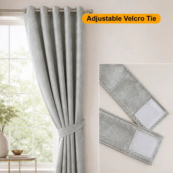 Murique_Ash_Grey_Textured_85-90%_Room_Darkening_Blackout_Window_Curtains_with_Tiebacks_for_Living_Room_&_Bedroom_-_7_Feet_(Pack_of_2)