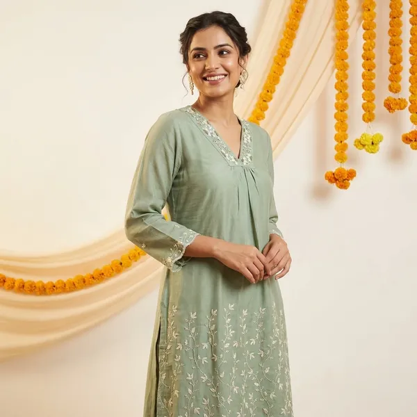 Green_Handwork_Neck_Set