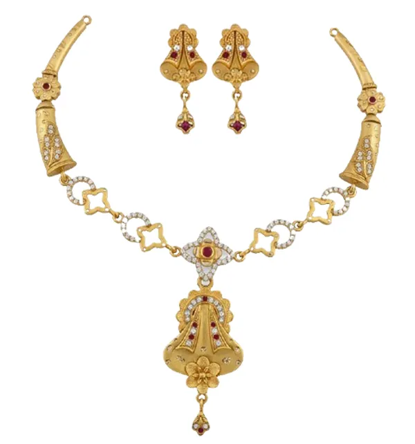 Ad_Link_Necklace_&_Earrings_Set_For_Women