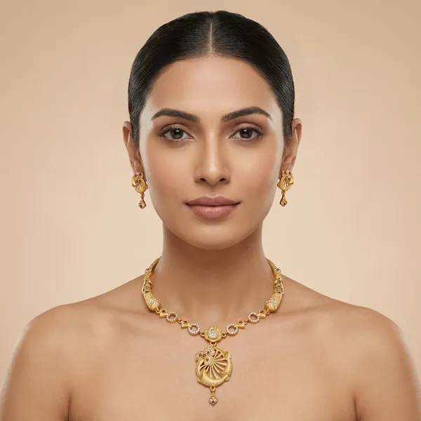 Ad_Link_Necklace_&_Earrings_Set_For_Women