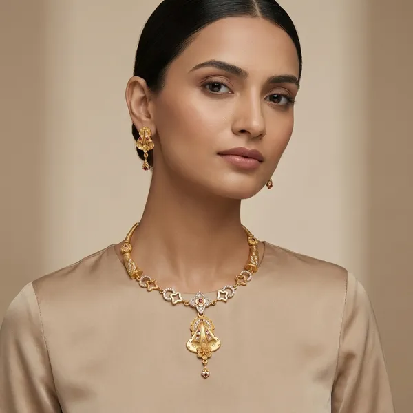Ad_Link_Necklace_&_Earrings_Set_For_Women