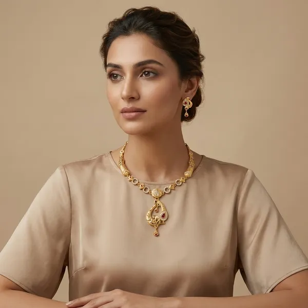 Ad_Link_Necklace_&_Earrings_Set_For_Women