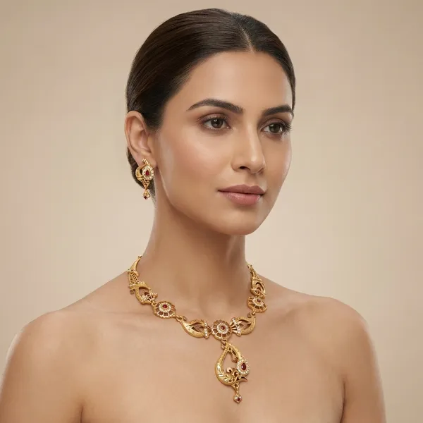 Ad_Link_Necklace_&_Earrings_Set_For_Women