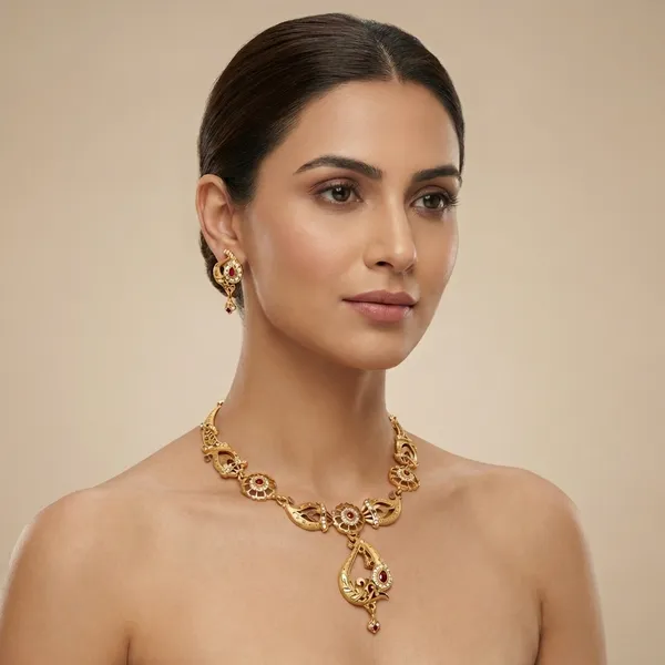 Ad_Link_Necklace_&_Earrings_Set_For_Women