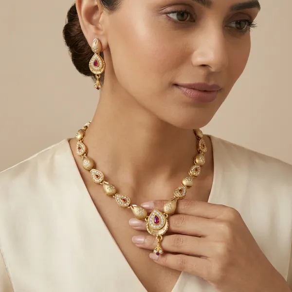 Ad_Link_Necklace_&_Earrings_Set_For_Women