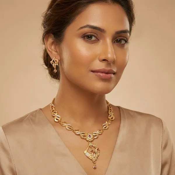 Ad_Link_Necklace_&_Earrings_Set_For_Women