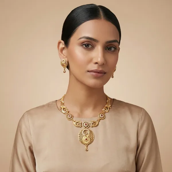 Ad_Link_Necklace_&_Earrings_Set_For_Women