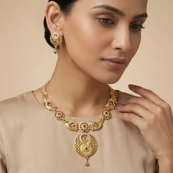 Ad_Link_Necklace_&_Earrings_Set_For_Women