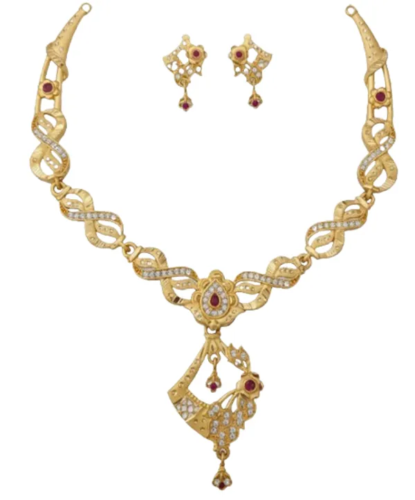 Ad_Link_Necklace_&_Earrings_Set_For_Women