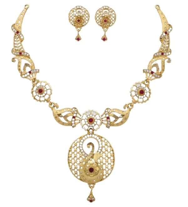 Ad_Link_Necklace_&_Earrings_Set_For_Women