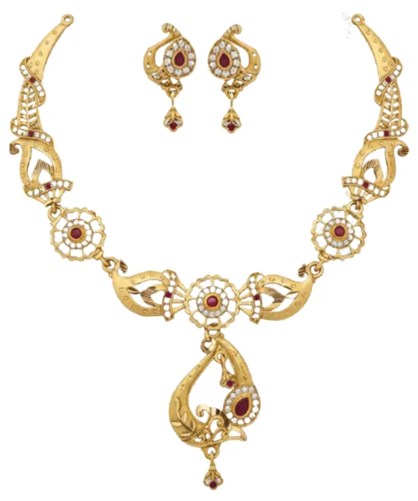 Ad_Link_Necklace_&_Earrings_Set_For_Women