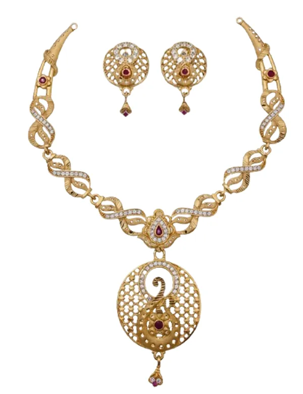 Ad_Link_Necklace_&_Earrings_Set_For_Women