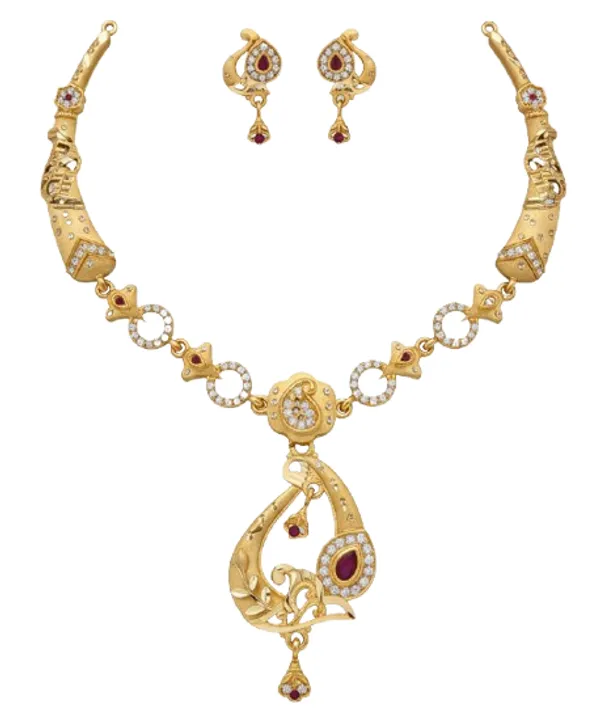 Ad_Link_Necklace_&_Earrings_Set_For_Women